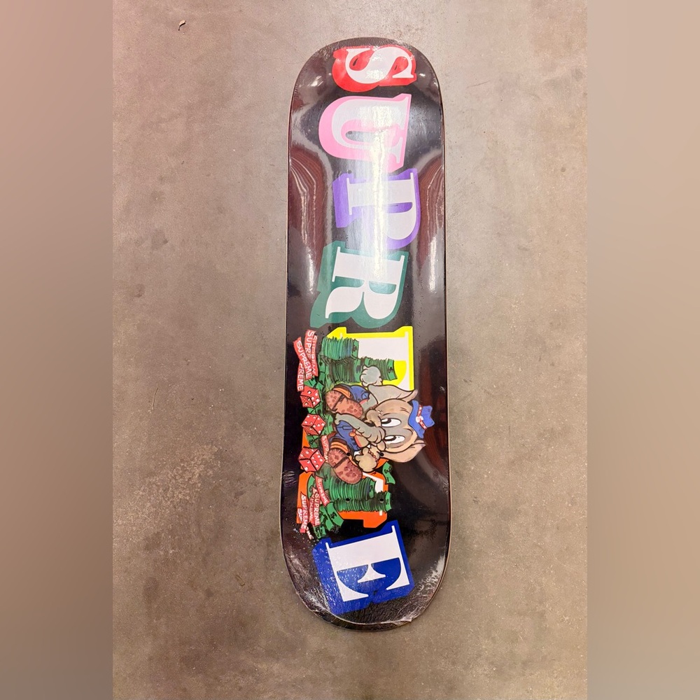 Supreme Multicolor Artistic Skateboard Deck